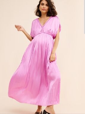 hatch silk dress HATCH Collection The Carolina Dress in White